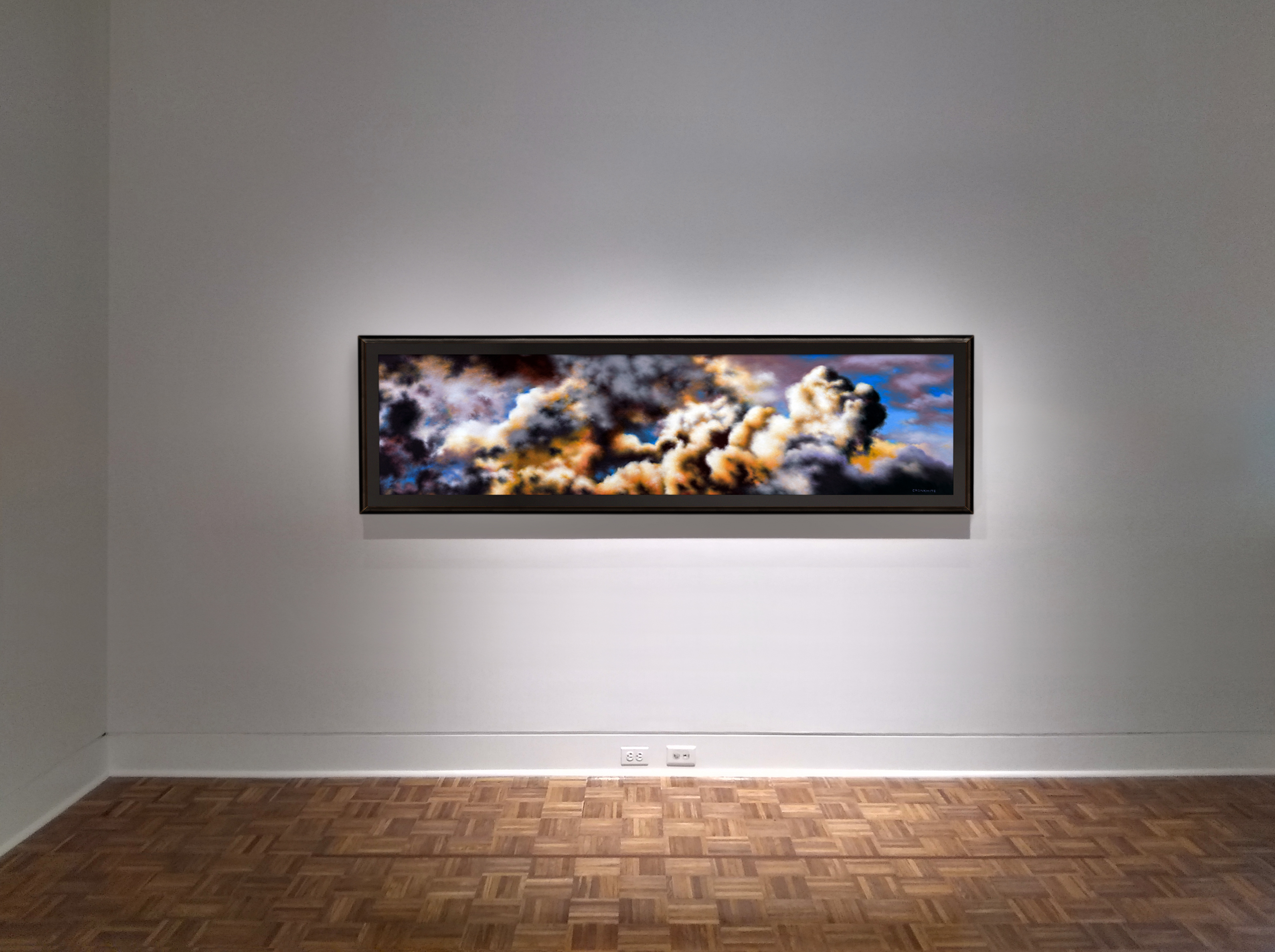 Golden Hour Before The Storm_Framed